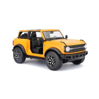 Offre de la semaine: <br>Ford Bronco 2021, ohne Türen (badlands) orange Maisto 1:18 Metallmodell<br>Valable jusqu`au 10.05.2024 ou dans la limite des stocks disponibles!